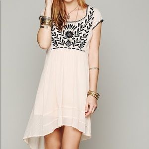 Free People Rises in the East Taupe Dress
